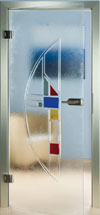 Glast�r Schmelzglas Loft