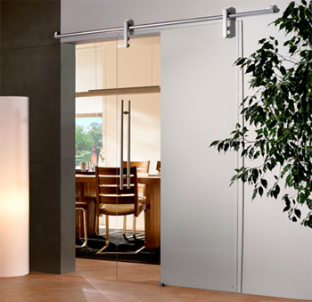 Glasschiebetüren Dorma RSP 80 aus Aluminium - das Glasschiebetürsystem mit modernem Design