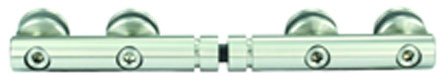 Glasschiebet�r Polo Stopper f�r 2flgl. T�ren