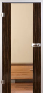 Glastüre Intermezzo 205 Holzoptik MAME