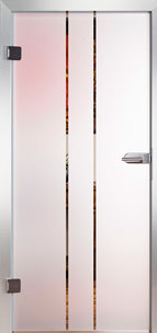 Glastür Straight 3255