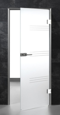 Ganzglastür Contura Range3 MAME Rollenschliff