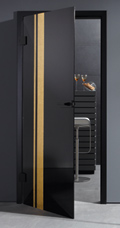 Glastüren Metallon Aurum Shine black Mame Dorma