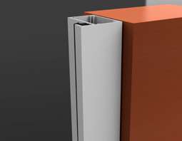 Aluzargen, Aluminium-Zargen Schnitt Typ Blockzarge 5.02b