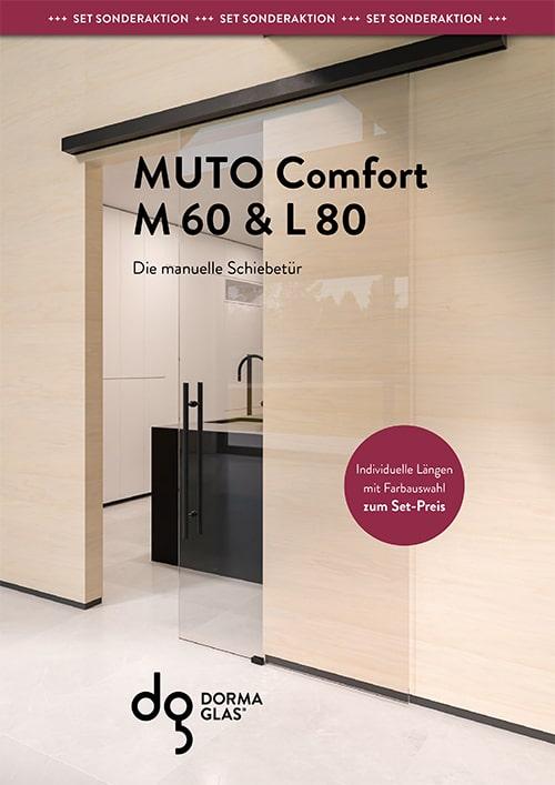 Download Bestellformular Glasschiebetür Set-Aktion Dorma MUTO Comfort M60 oder L 80 incl. Dormotion - www.ganzglastuere.de