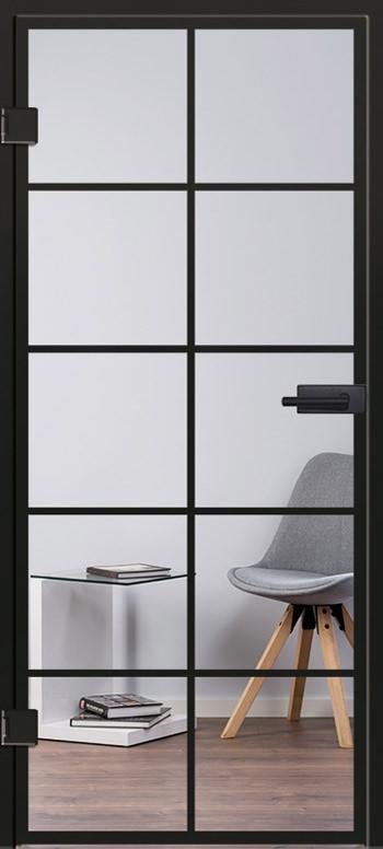 Glastür Modell 9541 Industrial-Design