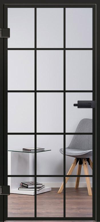 Glastür Modell 9542 Industrial-Design